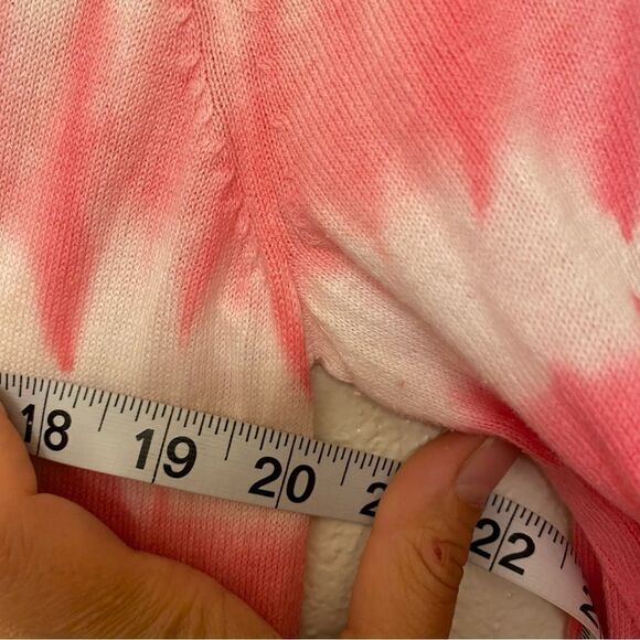 J Crew Teddie 100% cotton crewneck hot pink knit sweater XL - Picture 4 of 8